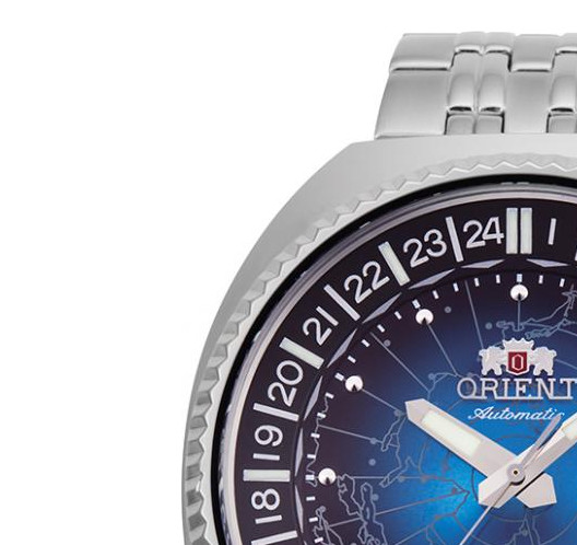 Orient Revival World Map RA-AA0E03L19B - zegarek męski 4