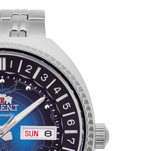 Orient Revival World Map RA-AA0E03L19B - zegarek męski 5