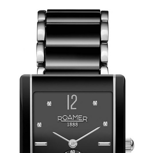 Roamer Ceraline Saphira Square Diamond 690855415960 3