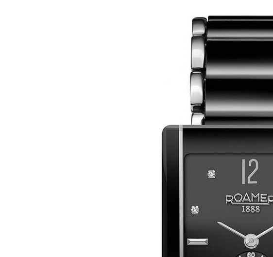 Roamer Ceraline Saphira Square Diamond 690855415960 4