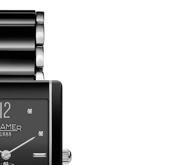 Roamer Ceraline Saphira Square Diamond 690855415960 5