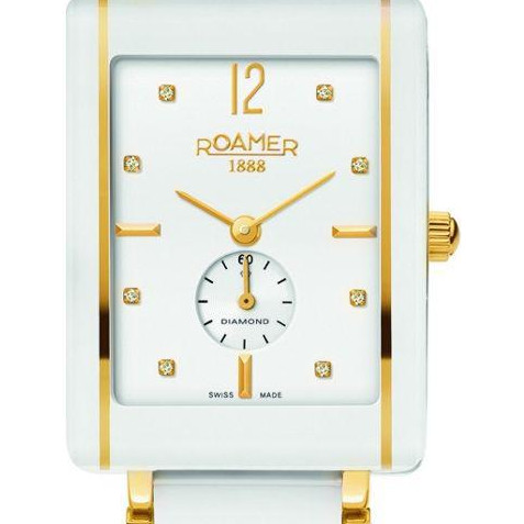 Roamer Ceraline Saphira Square Diamond 690855482960 2