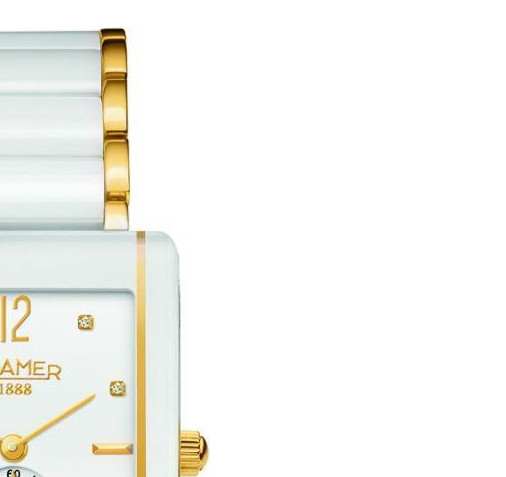 Roamer Ceraline Saphira Square Diamond 690855482960 5