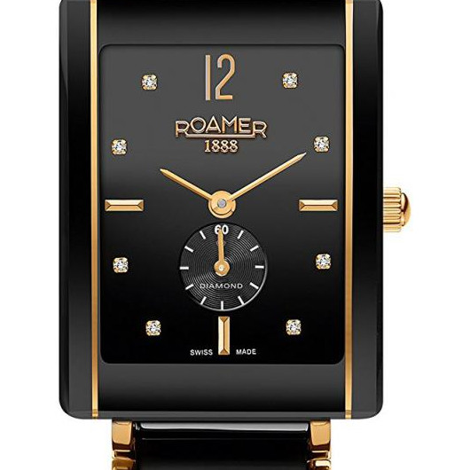 Roamer Ceraline Saphira Square Diamond 690855485960 2