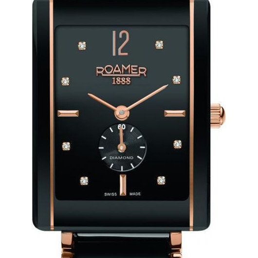 Roamer Ceraline Saphira Square Diamond 690855495960 2