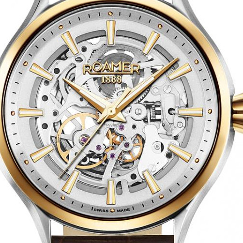 Roamer Competence Skeleton III Automatic 101663 47 15 05N - zegarek męski 2