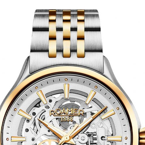 Roamer Competence Skeleton III Automatic 101663 47 15 10N - zegarek męski 3