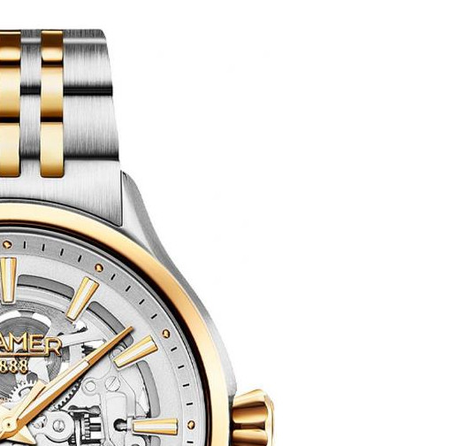 Roamer Competence Skeleton III Automatic 101663 47 15 10N - zegarek męski 5