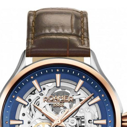 Roamer Competence Skeleton III Automatic 101663 49 45 05N - zegarek męski 6