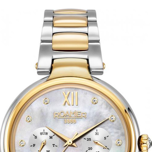 Roamer Dreamline Multifunction 600821 48 29 50 - zegarek damski 3