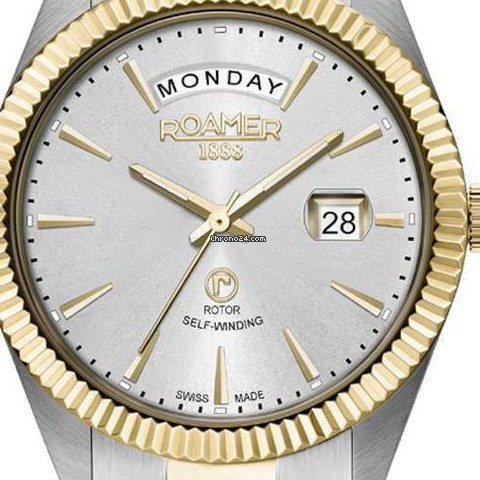 Roamer PRIMELINE DAYDATE 981662 48 15 90 - zegarek męski 2