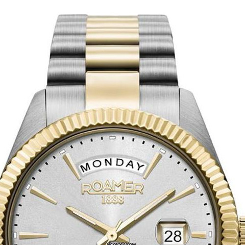 Roamer PRIMELINE DAYDATE 981662 48 15 90 - zegarek męski 3