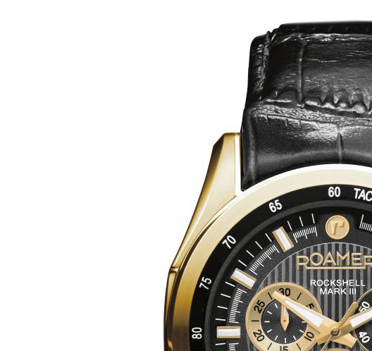 Roamer Rockshell Mark III Chrono 220837 48 55 02 - zegarek męski 4