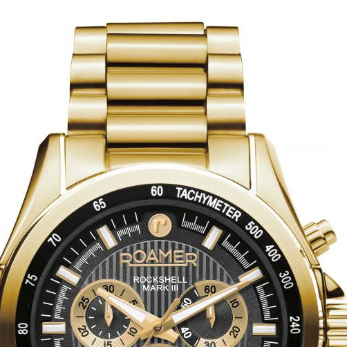 Roamer Rockshell Mark III Chrono 220837 48 55 20 - zegarek męski 3