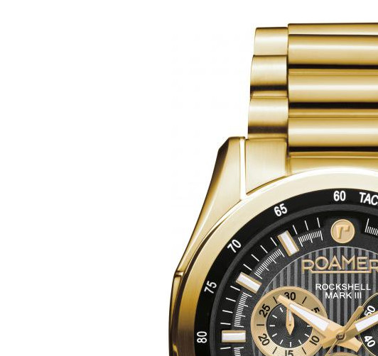 Roamer Rockshell Mark III Chrono 220837 48 55 20 - zegarek męski 4