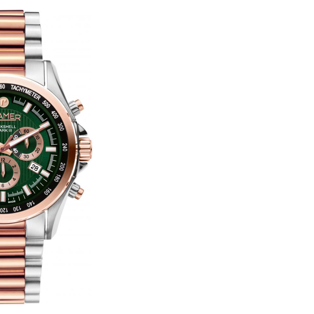 Roamer Rockshell Mark III Chrono 220837 49 75 20 - zegarek męski 6