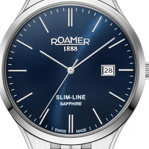 Roamer Slim-Line Classic 512833 41 45 20 - zegarek męski 2
