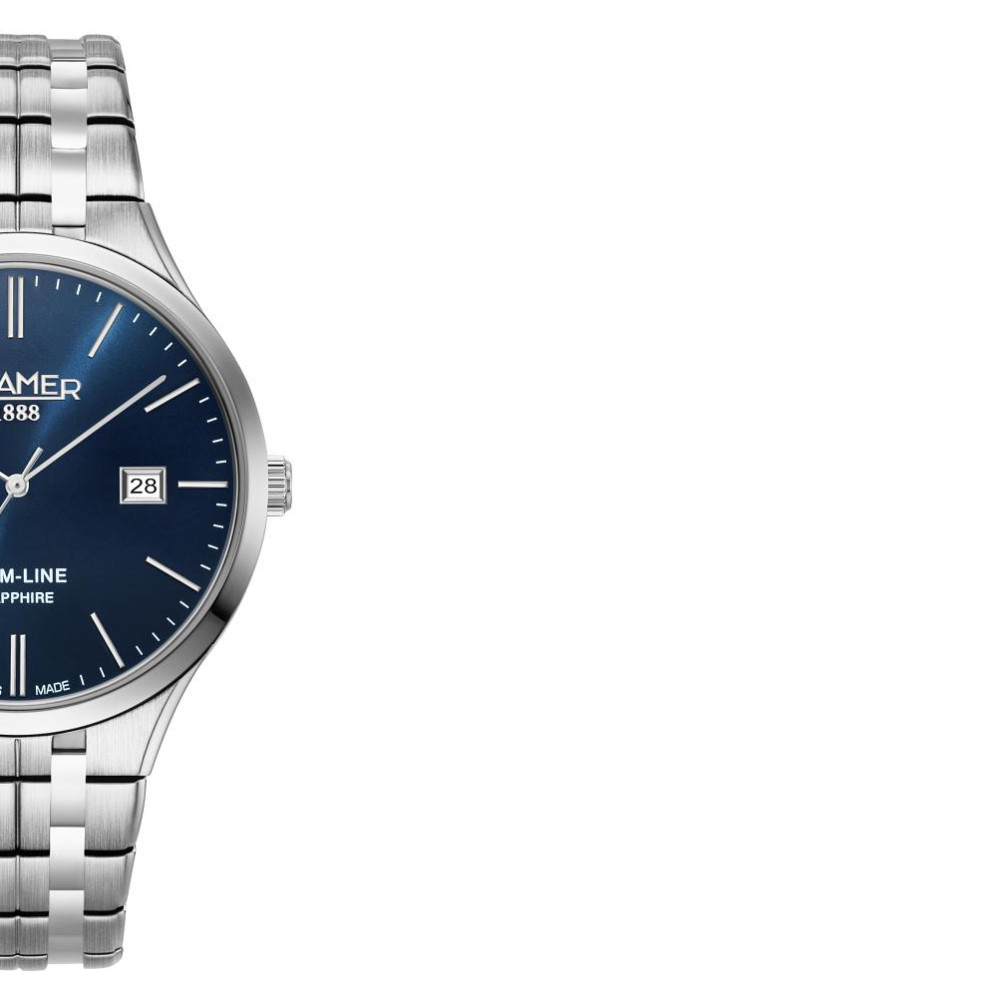 Roamer Slim-Line Classic 512833 41 45 20 - zegarek męski 6