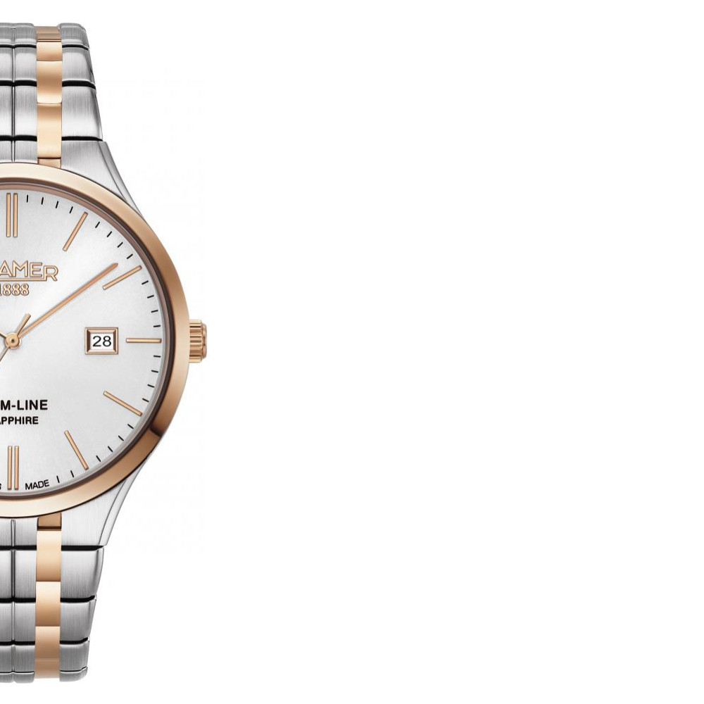 Roamer Slim-Line Classic 512833 49 15 20 - zegarek męski 6