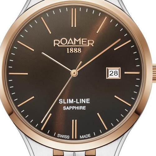 Roamer Slim-Line Classic 512833 49 65 20 - zegarek męski 2