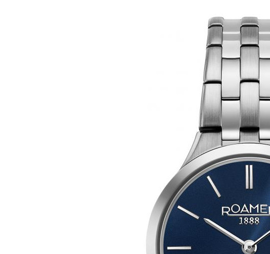 Roamer Slim-Line Classic 512857 41 45 20 - zegarek damski 4
