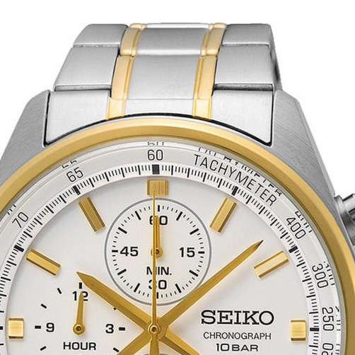 Seiko Chronograph SSB380P1 - zegarek męski 3