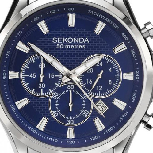 Sekonda Chronograph SEK1393 - zegarek męski 2