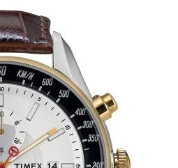Timex Men's Chronograph with INDIGLO NightLight T2N157 5
