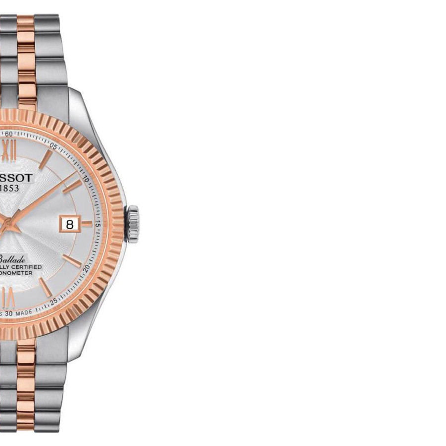 Tissot BALLADE POWERMATIC 80 COSC CHRONOMETER T108.408.22.278.00 - zegarek męski 6