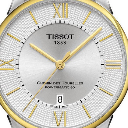Tissot CHEMIN DES TOURELLES POWERMATIC 80 T0994072203800 2