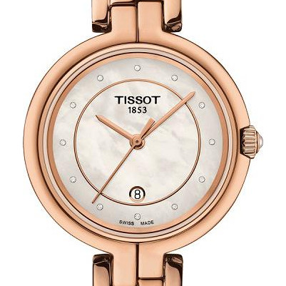 Tissot FLAMINGO DIAMONDS T094.210.33.116.02 - zegarek damski 2