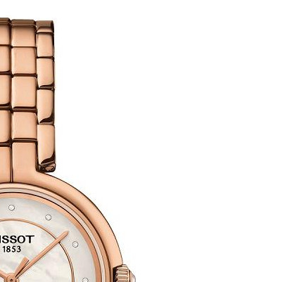 Tissot FLAMINGO DIAMONDS T094.210.33.116.02 - zegarek damski 5