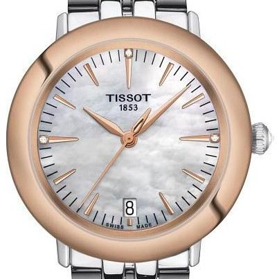Tissot GLENDORA 18K GOLD T929.210.41.116.00 - zegarek damski 2