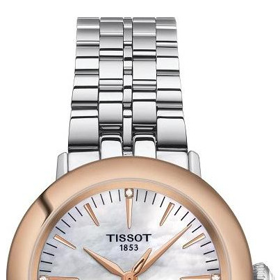 Tissot GLENDORA 18K GOLD T929.210.41.116.00 - zegarek damski 3