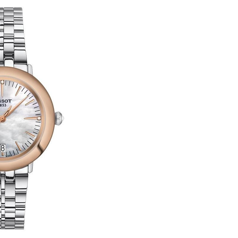 Tissot GLENDORA 18K GOLD T929.210.41.116.00 - zegarek damski 6