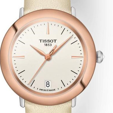 Tissot GLENDORA 18K GOLD T929.210.46.261.00 - zegarek damski 2