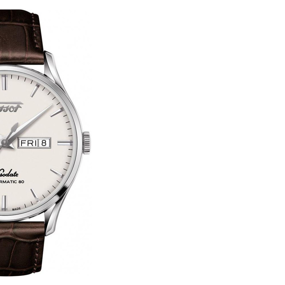 Tissot HERITAGE VISODATE POWERMATIC 80  T100.430.36.051.02 - zegarek męski 6