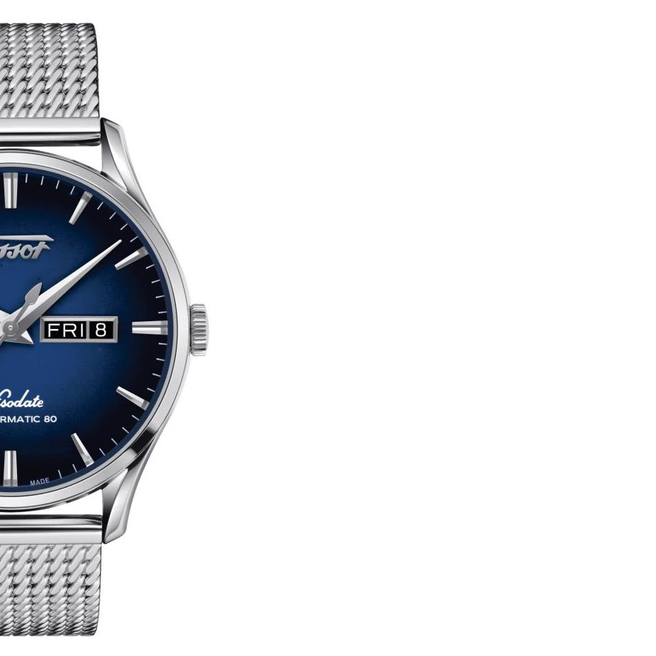 Tissot HERITAGE VISODATE POWERMATIC 80 T118.430.11.041.00 - zegarek męski 6