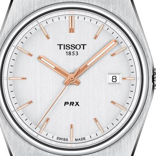 Tissot  PRX T137.410.11.031.00 - zegarek męski 2