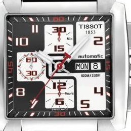 Tissot QUADRATO AUTO CHRONO T0055141606200 2