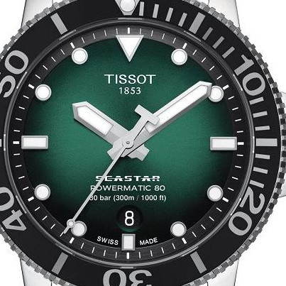 Tissot SEASTAR 1000 POWERMATIC 80 T120.407.11.091.00 - zegarek męski 2