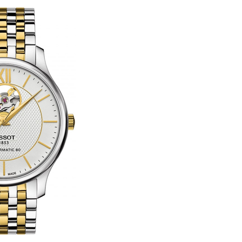Tissot TRADITION Automatic Open Heart T0639072203800 6