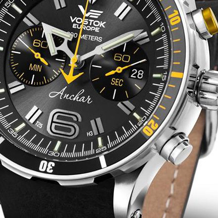 Vostok Europe Anchar Chrono Limited 6S21-510A584 - zegarek męski 2