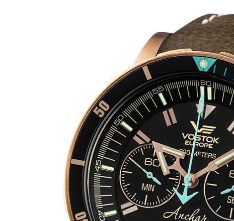 Vostok Europe Anchar Chrono Limited 6S21-510O585 - zegarek męski 4
