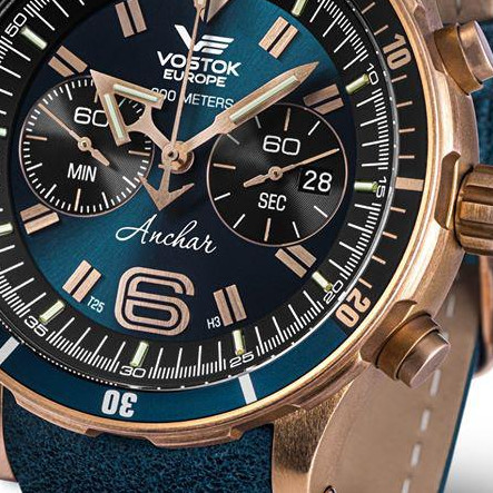 Vostok Europe Anchar Chrono Limited 6S21-510O586 - zegarek męski 2