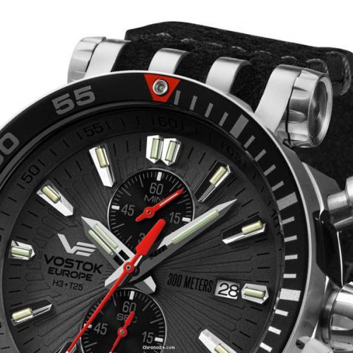 Vostok Europe Energia Chrono Line VK61-575A588 - zegarek męski 3