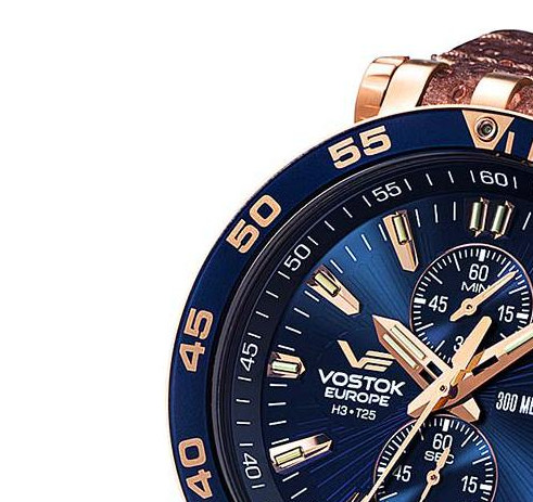 Vostok Europe Energia Chrono Line VK61-575B590 - zegarek męski 4