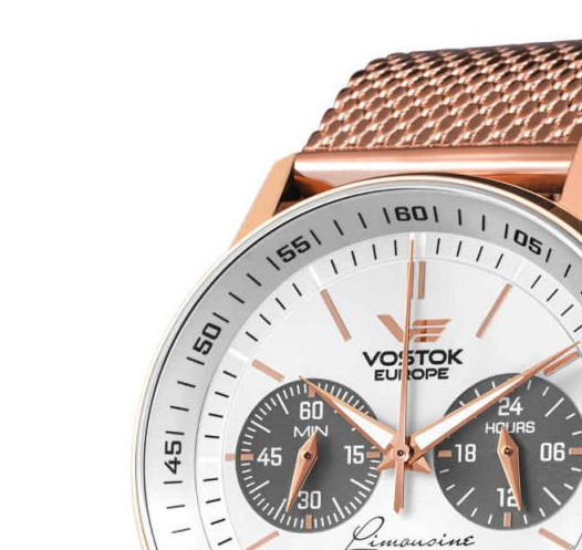 Vostok Europe GAZ-14 VK64-560B600B - zegarek męski 4