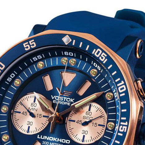 Vostok Europe LUNOKHOD 2 CHRONO 6S21-620E631 - zegarek męski 3