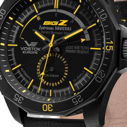 Vostok Europe Rocket N-1 Automatic BIG Z Žydrūnas Savickas NE57-225C417 - zegarek męski 2